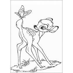 Coloring page: Bambi (Animation Movies) #128778 - Free Printable Coloring Pages