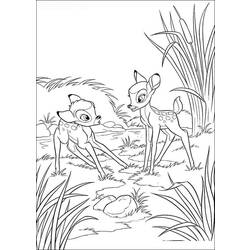 Coloring page: Bambi (Animation Movies) #128781 - Free Printable Coloring Pages