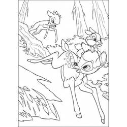 Coloring page: Bambi (Animation Movies) #128783 - Free Printable Coloring Pages