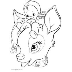 Coloring page: Bambi (Animation Movies) #128791 - Free Printable Coloring Pages