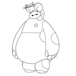 Coloring page: Big Hero 6 (Animation Movies) #206677 - Free Printable Coloring Pages