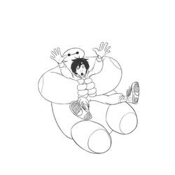 Coloring page: Big Hero 6 (Animation Movies) #206680 - Free Printable Coloring Pages