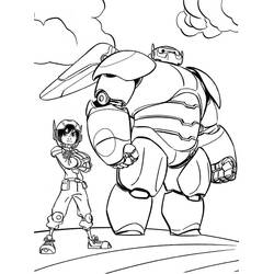 Coloring page: Big Hero 6 (Animation Movies) #206694 - Free Printable Coloring Pages