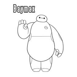 Coloring page: Big Hero 6 (Animation Movies) #206712 - Free Printable Coloring Pages