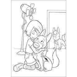 Coloring page: Bolt (Animation Movies) #131748 - Printable coloring pages
