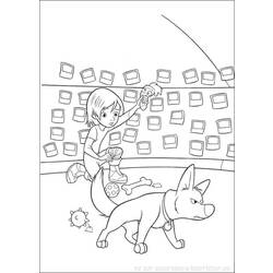 Coloring page: Bolt (Animation Movies) #131761 - Printable coloring pages