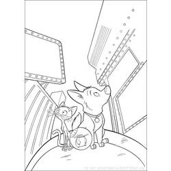 Coloring page: Bolt (Animation Movies) #131770 - Printable coloring pages
