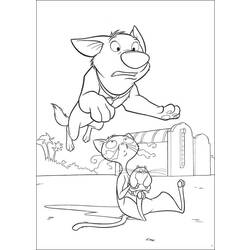 Coloring page: Bolt (Animation Movies) #131786 - Printable coloring pages