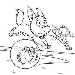 Coloring page: Bolt (Animation Movies) #131787 - Printable coloring pages
