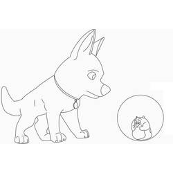 Coloring page: Bolt (Animation Movies) #131803 - Printable coloring pages