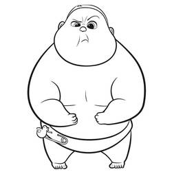 Coloring page: Boss Baby (Animation Movies) #198810 - Free Printable Coloring Pages