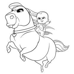 Coloring page: Boss Baby (Animation Movies) #198822 - Free Printable Coloring Pages