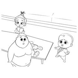 Coloring page: Boss Baby (Animation Movies) #198831 - Free Printable Coloring Pages
