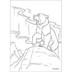 Coloring page: Brother Bear (Animation Movies) #210081 - Free Printable Coloring Pages
