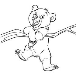 Coloring page: Brother Bear (Animation Movies) #210099 - Free Printable Coloring Pages