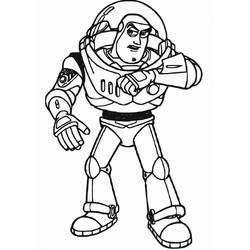 Buzz Lightyear (Animation Movies) coloring page #185053 to print and color