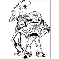 Buzz Lightyear (Animation Movies) coloring page #185062 to print and color