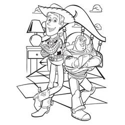 Buzz Lightyear (Animation Movies) coloring page #185063 to print and color