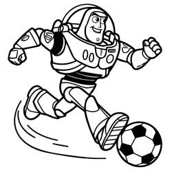 Coloring pages: Buzz Lightyear - Free Printable Coloring Pages