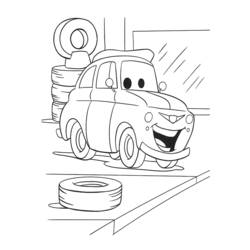 Coloring page: Cars (Animation Movies) #132562 - Free Printable Coloring Pages