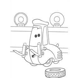 Coloring page: Cars (Animation Movies) #132582 - Free Printable Coloring Pages