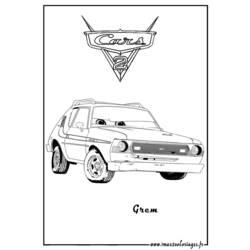 Coloring page: Cars (Animation Movies) #132598 - Printable coloring pages
