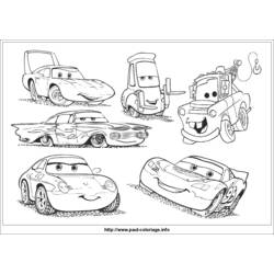 Coloring page: Cars (Animation Movies) #132671 - Printable coloring pages