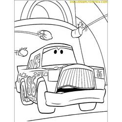 Coloring page: Cars (Animation Movies) #132679 - Printable coloring pages