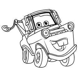 Coloring page: Cars (Animation Movies) #199875 - Free Printable Coloring Pages