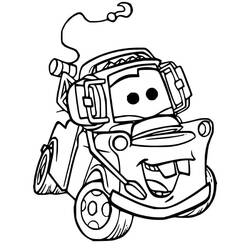 Coloring page: Cars (Animation Movies) #199879 - Free Printable Coloring Pages