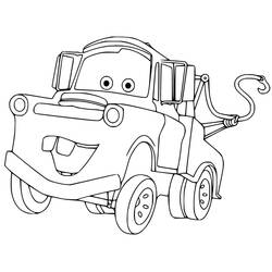 Coloring page: Cars (Animation Movies) #199881 - Free Printable Coloring Pages