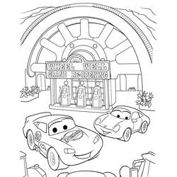 Coloring page: Cars (Animation Movies) #199885 - Free Printable Coloring Pages