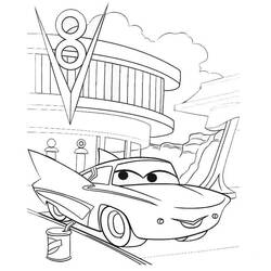 Coloring page: Cars (Animation Movies) #199889 - Free Printable Coloring Pages