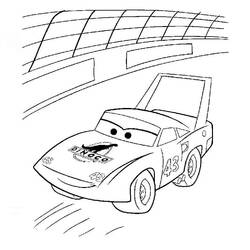 Coloring page: Cars (Animation Movies) #199890 - Free Printable Coloring Pages