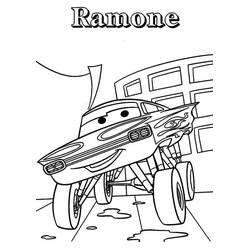Coloring page: Cars (Animation Movies) #199894 - Free Printable Coloring Pages