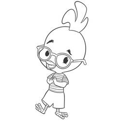Coloring page: Chicken Little (Animation Movies) #72637 - Printable coloring pages