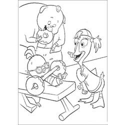 Coloring page: Chicken Little (Animation Movies) #72669 - Free Printable Coloring Pages