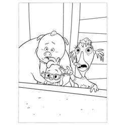 Coloring page: Chicken Little (Animation Movies) #72670 - Printable coloring pages