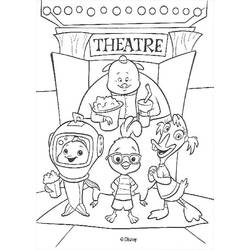 Coloring page: Chicken Little (Animation Movies) #72677 - Free Printable Coloring Pages