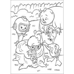 Coloring page: Chicken Little (Animation Movies) #72678 - Free Printable Coloring Pages