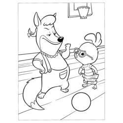 Coloring page: Chicken Little (Animation Movies) #72679 - Printable coloring pages