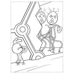Coloring page: Chicken Little (Animation Movies) #72680 - Printable coloring pages
