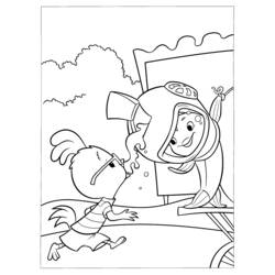 Coloring page: Chicken Little (Animation Movies) #72685 - Free Printable Coloring Pages