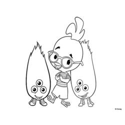 Coloring page: Chicken Little (Animation Movies) #72694 - Printable coloring pages