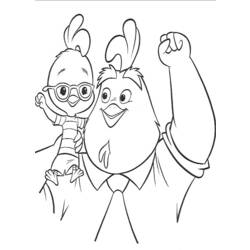 Coloring page: Chicken Little (Animation Movies) #72704 - Free Printable Coloring Pages
