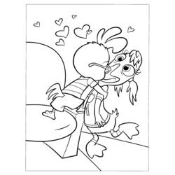 Coloring page: Chicken Little (Animation Movies) #72745 - Printable coloring pages
