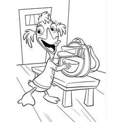 Coloring page: Chicken Little (Animation Movies) #72748 - Printable coloring pages