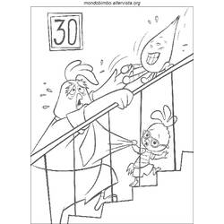 Coloring page: Chicken Little (Animation Movies) #72771 - Free Printable Coloring Pages