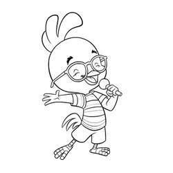 Coloring page: Chicken Little (Animation Movies) #72833 - Free Printable Coloring Pages