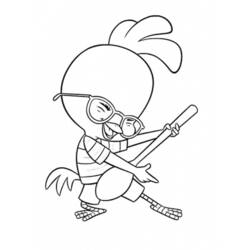 Coloring page: Chicken Little (Animation Movies) #72929 - Free Printable Coloring Pages